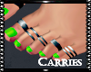 C Foot and Rings Grn
