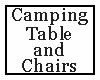 Camping Table and Chairs