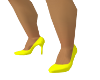Neon Yellow Heels