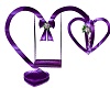 wedding swing purple
