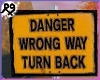 Danger Road Sign