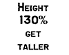Perfect Height 130%