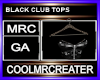 BLACK CLUB TOPS
