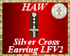 Sil. Cross Earring LFV2