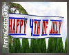 July 4th Plane & Banner