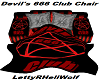Devil's 666 Club Chair