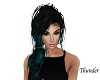 black and teal beauty
