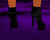 black cross boots