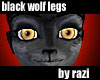 Black Wolf Legs