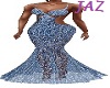 J* MOLLY BLUE GOWN