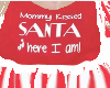 mommy kissed santa kids