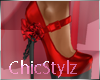 Red Romantic Shoes