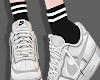 𝓡| Basic White +Socks