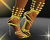 sabrina gold shoes