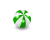 Green Beach ball