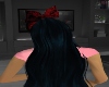 Dark Blue with Bow