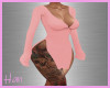 Vanity Pink Dress + Tats