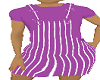 overall skirt purple