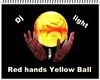 Orange /gelb Hands Light