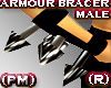 (PM)Spiked Bracer MALE R