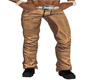 brown pants M