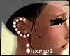 White Pearl Earrings 