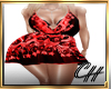 CH-Ely Red Mini Dress