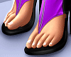 Racing Purple Heels