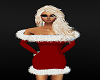 santa mini dress and fur
