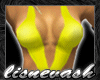 (L) SEXY Yellow Bikini
