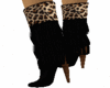 Black Boots Leopard