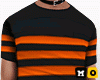 Black And Orange Tshirt
