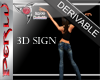 (PX)Drv Big Any 3D Sign