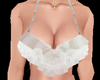 MM.. WHITE  RUFFLES TOP