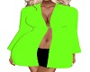 ! A Neon Green Blazer