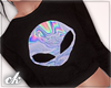 K| Alien Nation Top -Blk