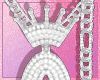 Mens Diamond Letter A