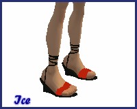 Wedge Sandals - Fire