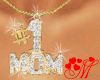 *M* #1 Mom Necklace
