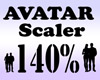 Avatar Scaler 140% / M