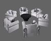 Coquette circle Seats
