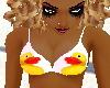 rubber ducky bikini top