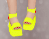 iCa Yellow Sandals