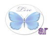 Blue Love Butterfly