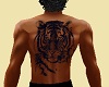 M Tiger Back Tattoo 1