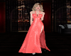 Coral Pink Shine Gown