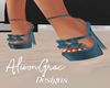 Helena BlueSlate Heels