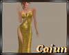 Cabaret Gold Gown