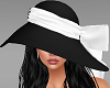K black white hat