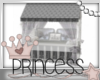 princess silver crib
